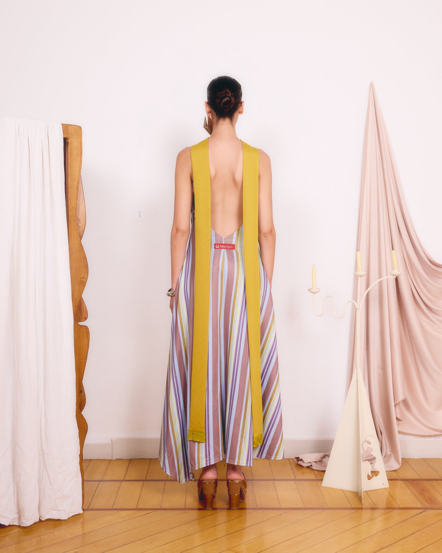 BADIA HALTER DRESS