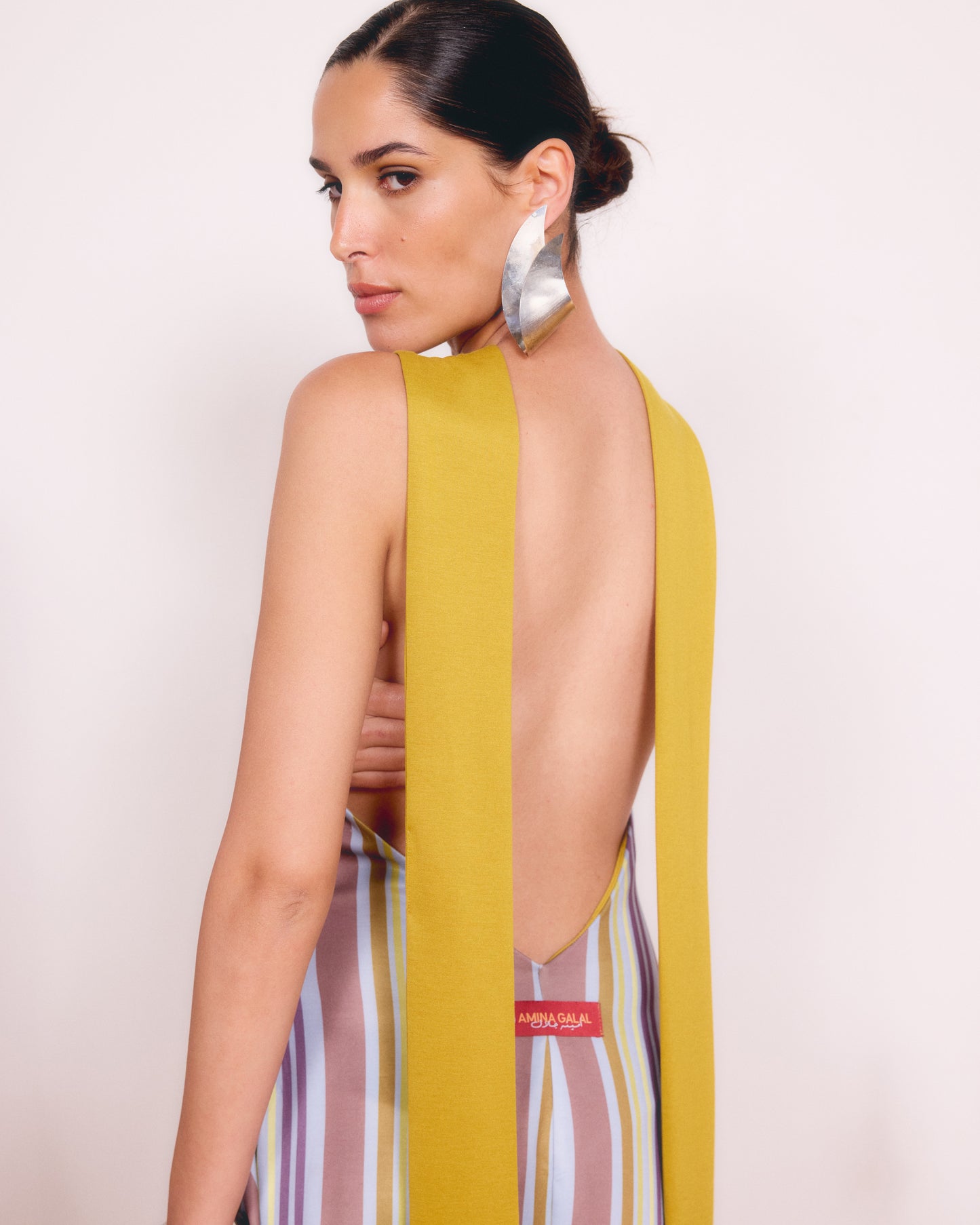 BADIA HALTER DRESS