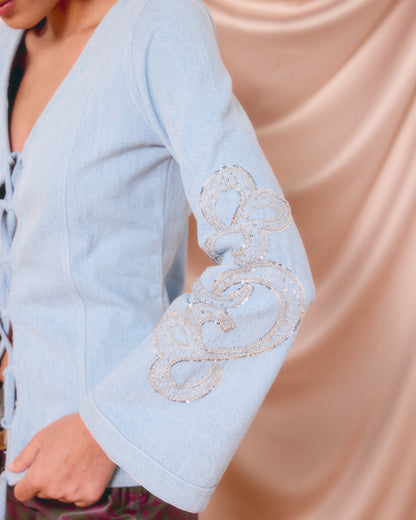 TAHIYA DENIM VEST