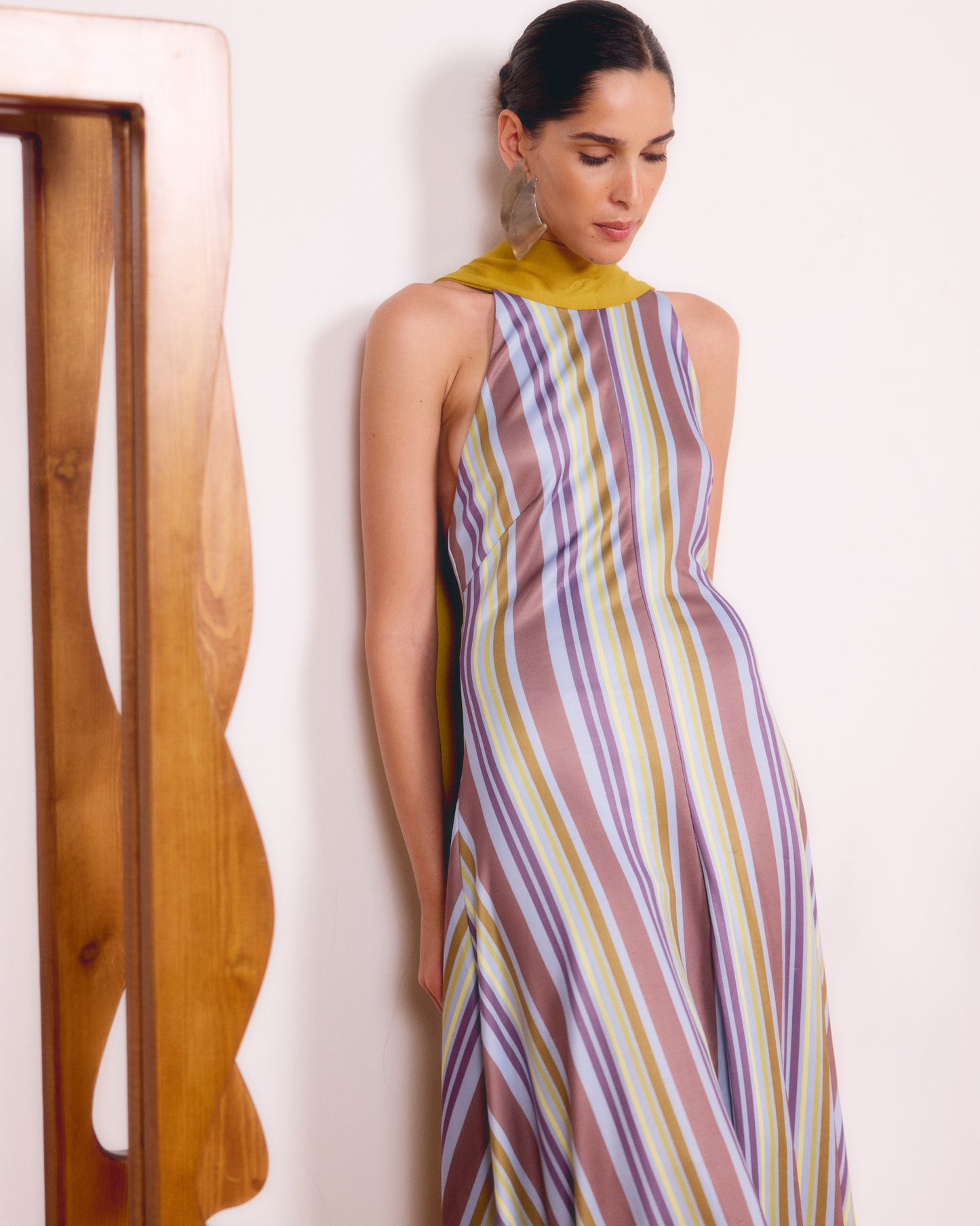 BADIA HALTER DRESS