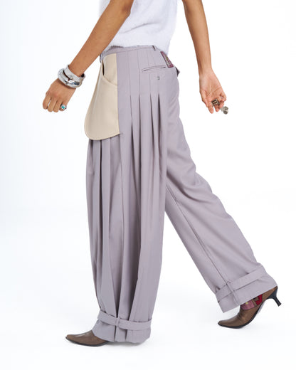 HEKMAT ASYMMETRICAL TROUSERS