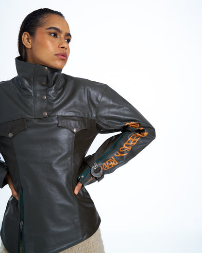 CEZA LEATHER ANORAK