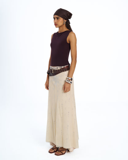 ASSIA TALLY SKIRT BEIGE