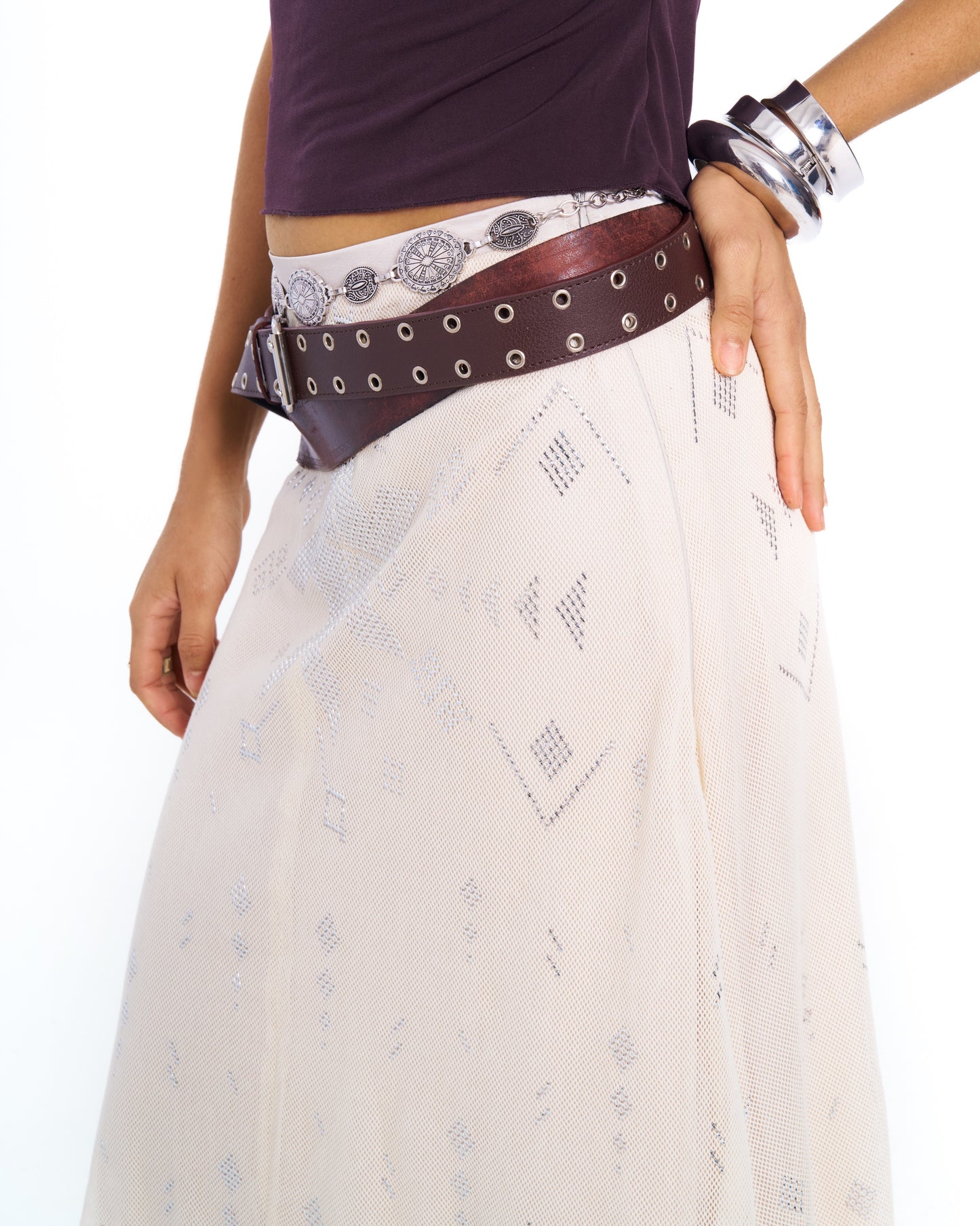 ASSIA TALLY SKIRT BEIGE