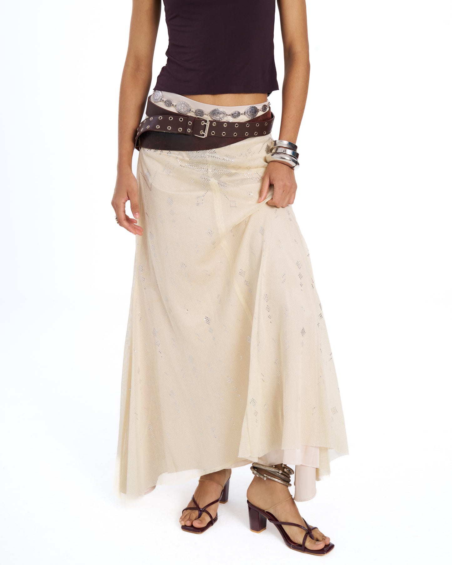 ASSIA TALLY SKIRT BEIGE