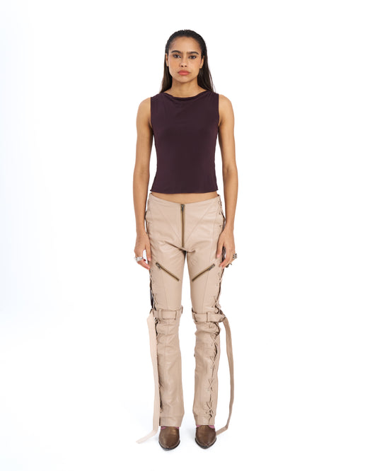 MALAK LEATHER PANTS