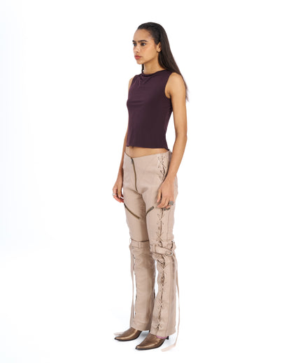 MALAK LEATHER PANTS