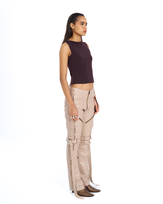MALAK LEATHER PANTS