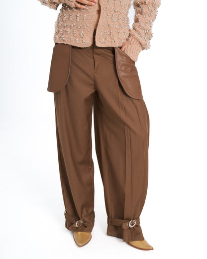 HEKMAT ASYMMETRICAL TROUSERS