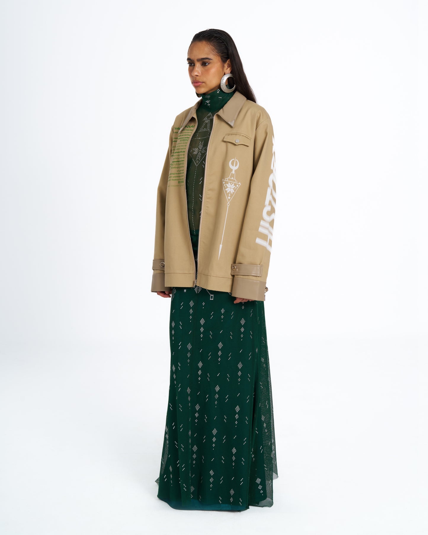 MAY GRAPHIC BLOUSON JACKET