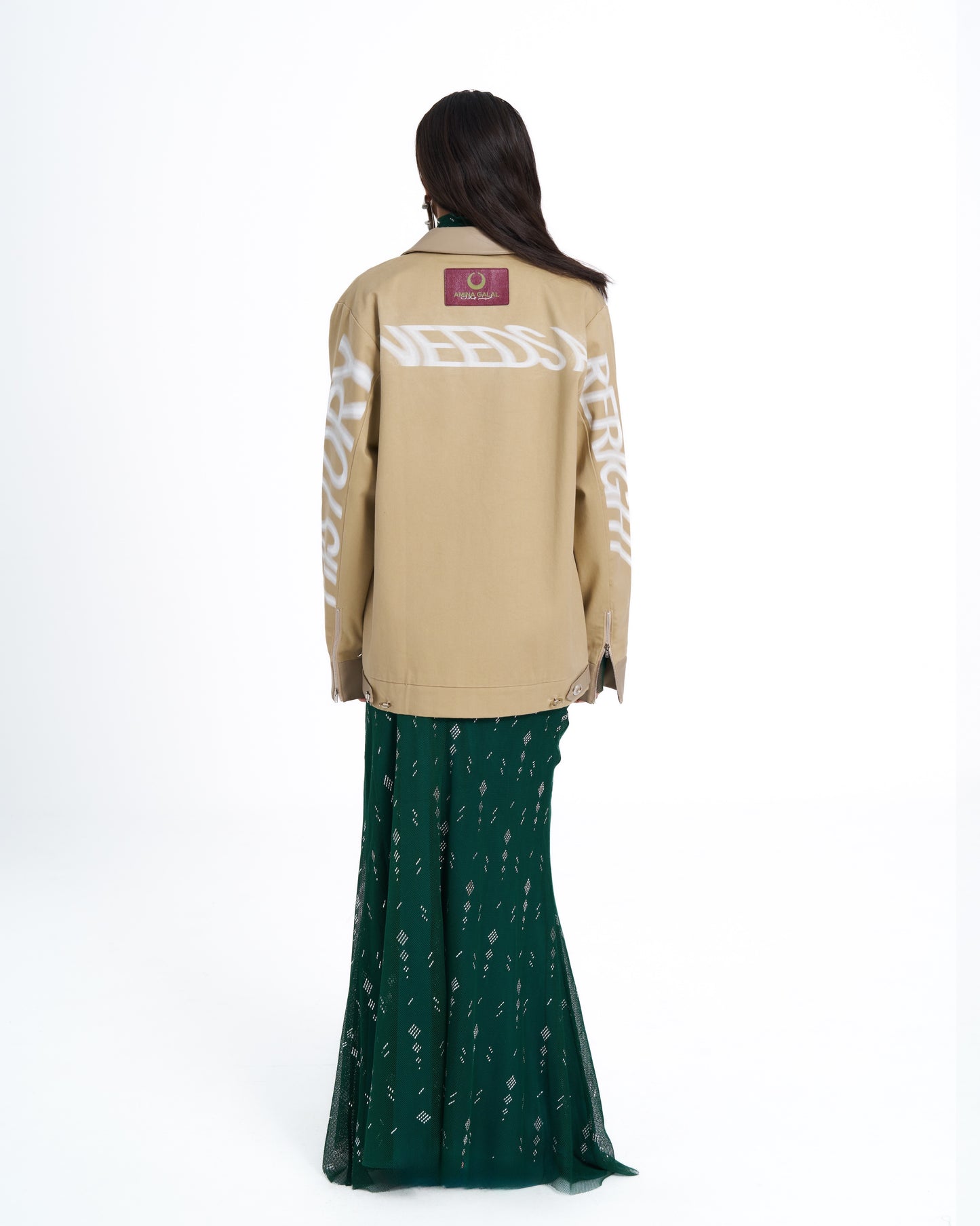 MAY GRAPHIC BLOUSON JACKET