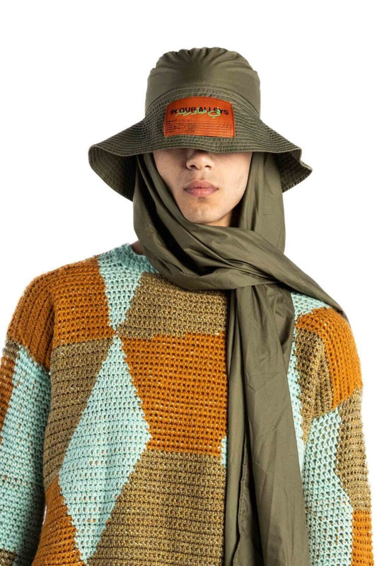 NAUCRATIS SCARF BUCKET HAT